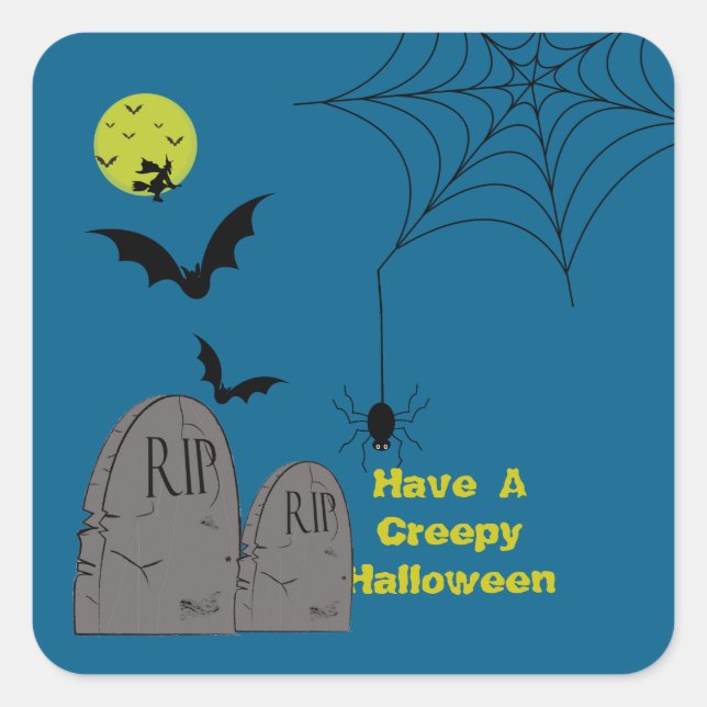 Halloween sticker (Front)