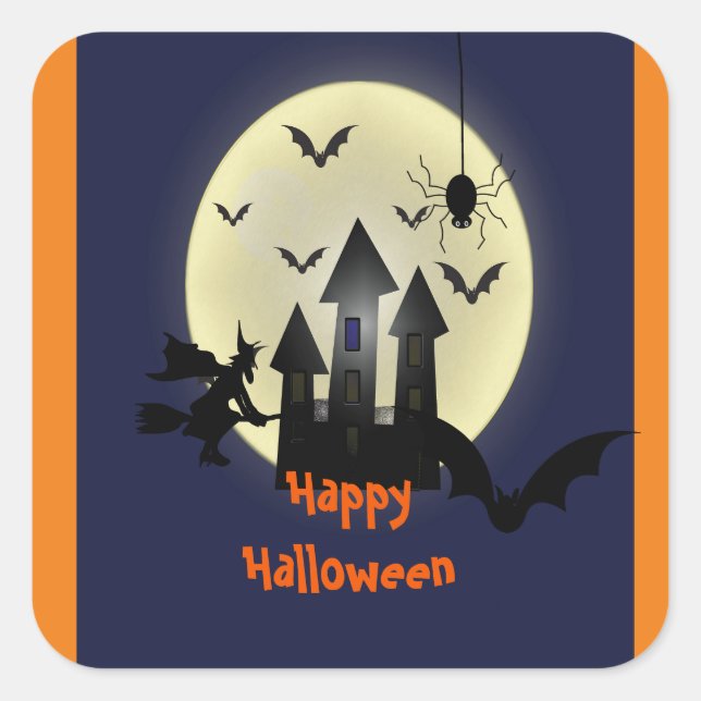 Halloween sticker (Front)
