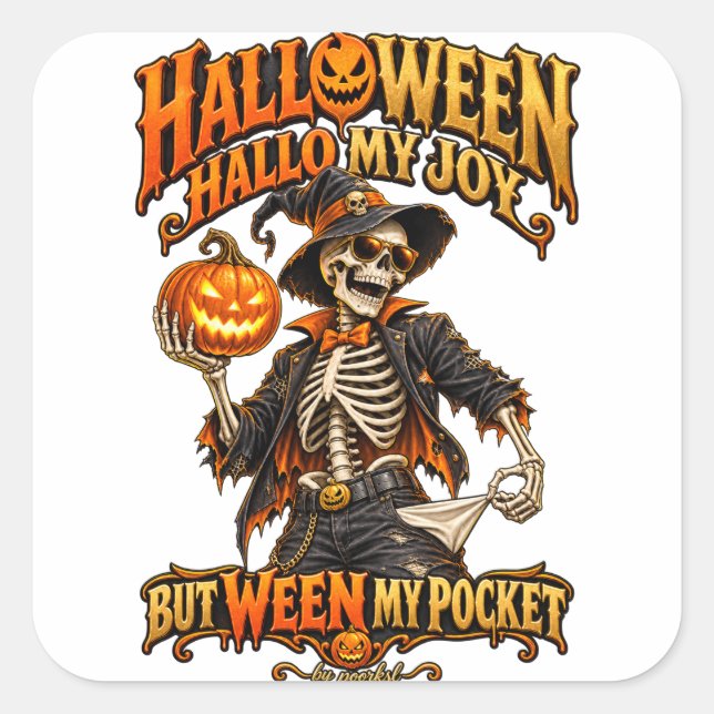 Halloween sticker (Front)