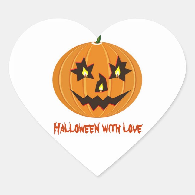Halloween sticker with customisable text (Front)