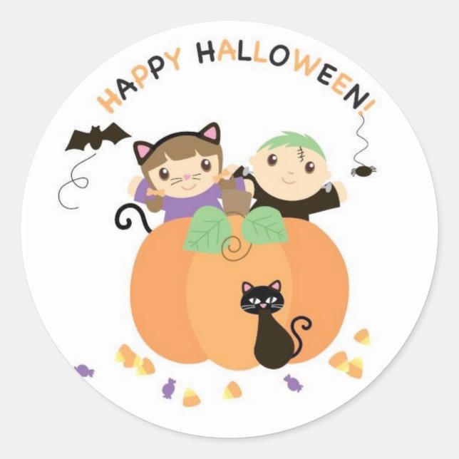 Halloween Stickers (Front)