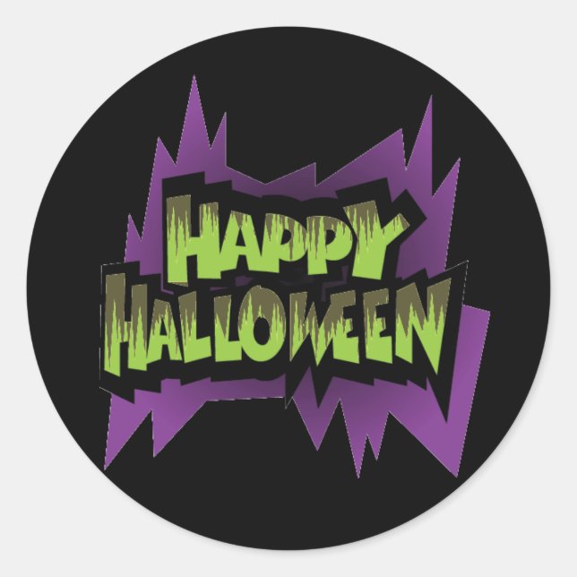 Halloween Stickers (Front)
