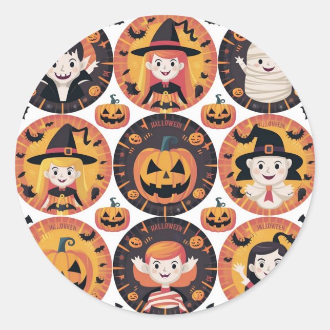 Halloween Stickers (Front)