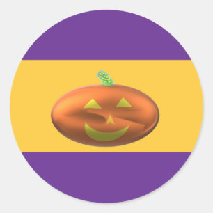 Halloween Stickers Jack-o-Lantern