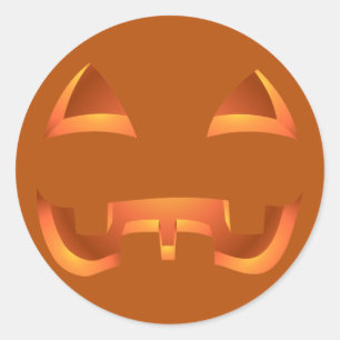 Halloween Stickers Personalised Pumpkin Stickers