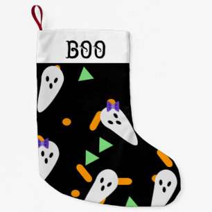 Halloween Stocking Cute Ghost Confetti