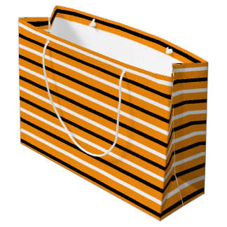 Halloween Stripe 3 Large Gift Bag