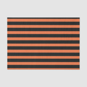 Halloween striped tissue paper gift bag stuffer
