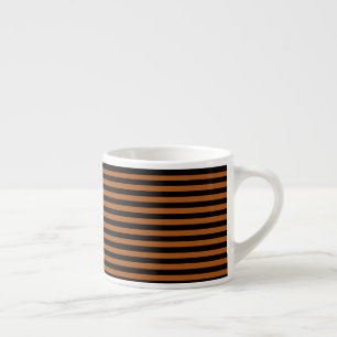Halloween Stripes Espresso Cup