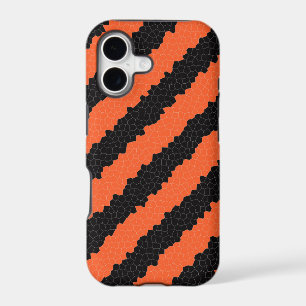 halloween stripes phone case