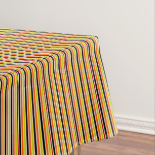 Halloween Stripes Tablecloth