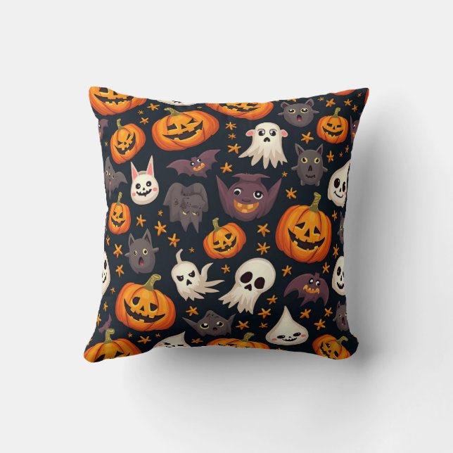 Halloween style pillow (Back)