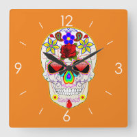 Halloween Sugar Skull - Tattoo Art
