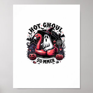 Halloween Summer Celebrate Summerween Spooky Creep Poster