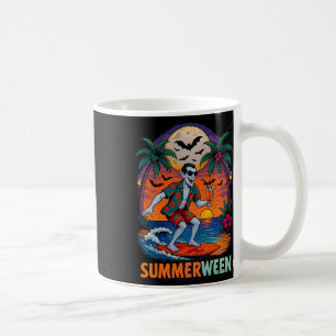 Halloween Summer Ween Dracula Costume Beach Party Coffee Mug
