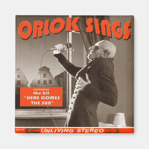 Halloween swag: Orlok Sings! Magnet