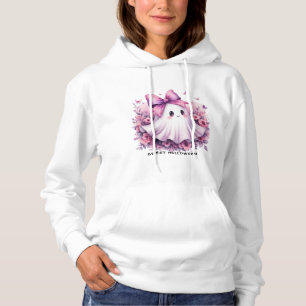 Halloween Sweatshirt, Women Cute Spooky Season Hoodie
