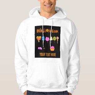 halloween sweets editable hoodie