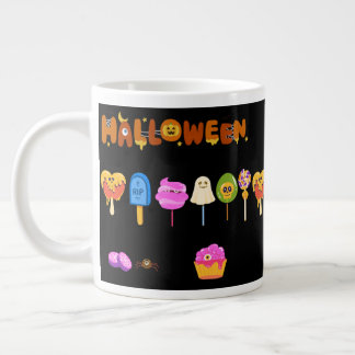 halloween sweets large coffee mug