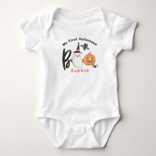 Halloween T-shirt-Boo-Spooky-First Halloween Baby Bodysuit