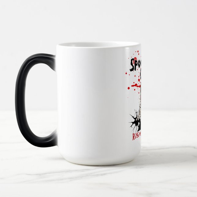 Halloween T shirt design Magic Mug (Left)
