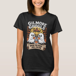 Halloween T-shirt, Gilmore Ghouls Halloween Ghost T-Shirt