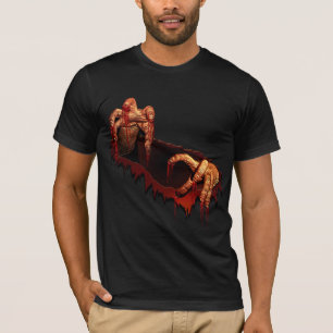 Halloween T-shirt Horror Zombie Undead Tee Shirt