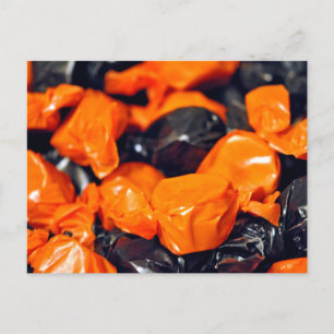 Halloween Taffy Postcard