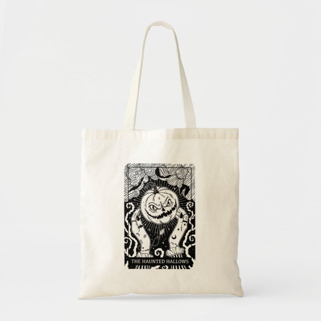 Halloween Tarot card T Tote Bag (Front)