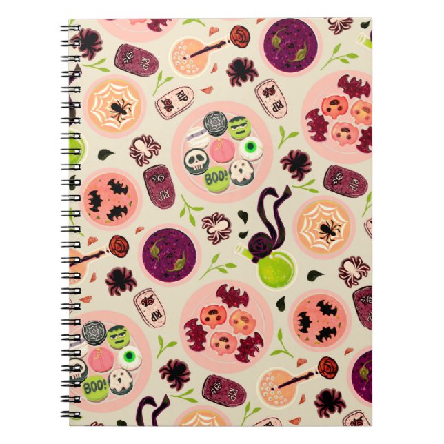 Halloween tea party notebook (Front)