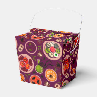 Halloween Tea Party Wrapping Paper Favour Box