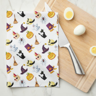 Halloween Tea Towel