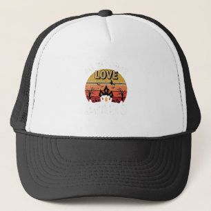 Halloween Teacher Brains Haunted House Trucker Hat