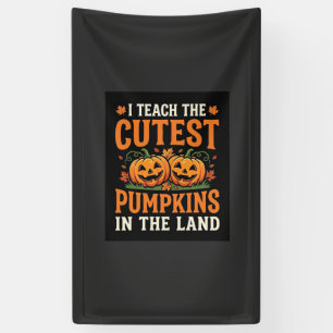 Halloween Teacher Cutest Pumpkins Design_1 Banner