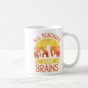 Halloween Teacher Shirts Men Women All Teachers Lo Coffee Mug