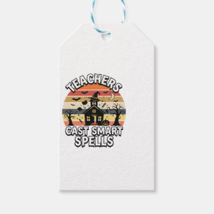 Halloween Teacher Spooky Smarts Gift Tags