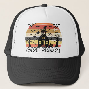 Halloween Teacher Spooky Smarts Trucker Hat