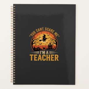 Halloween Teacher Witch Cat Design Planner