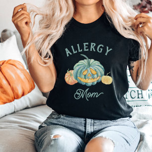 Halloween Teal Pumpkin Allergy Mum T-Shirt