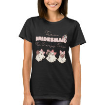 Halloween Team Bridesmaid T-Shirt
