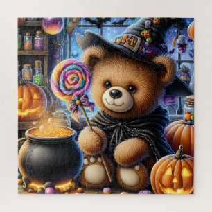 Halloween Teddy Bear Puzzle