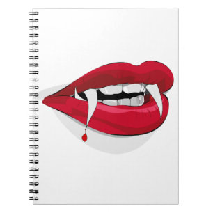 halloween-teeth notebook
