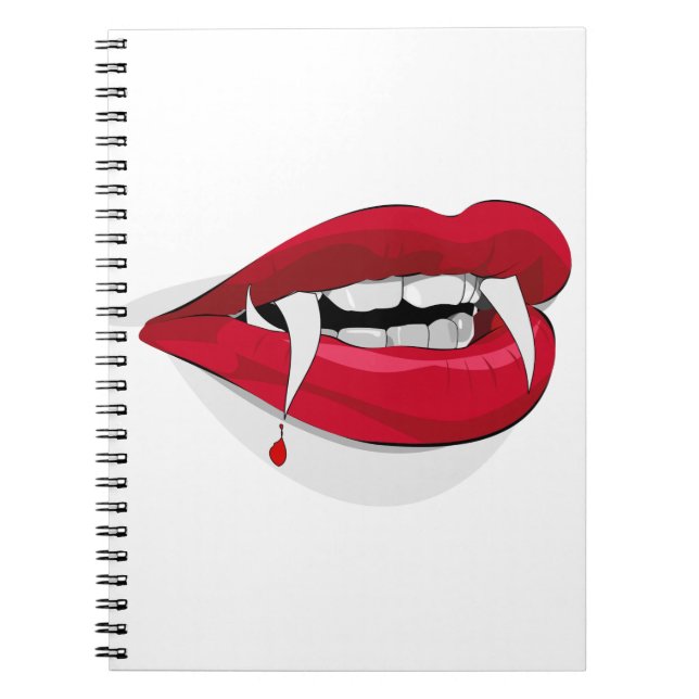 halloween-teeth notebook (Front)