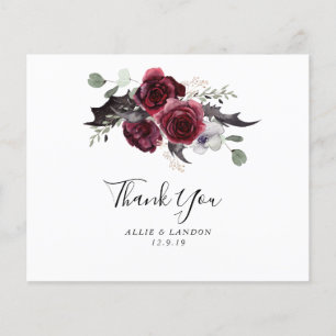 Halloween Thank You Card   Budget