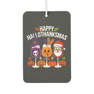 Halloween, Thanksgiving & Christmas Fun and Trendy Car Air Freshener