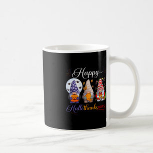 Halloween Thanksgiving Christmas Happy HalloThanks Coffee Mug