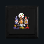 Halloween Thanksgiving Christmas Happy Hallothanks Gift Box<br><div class="desc">Halloween Thanksgiving Christmas Happy Hallothanksmas Gnomes</div>