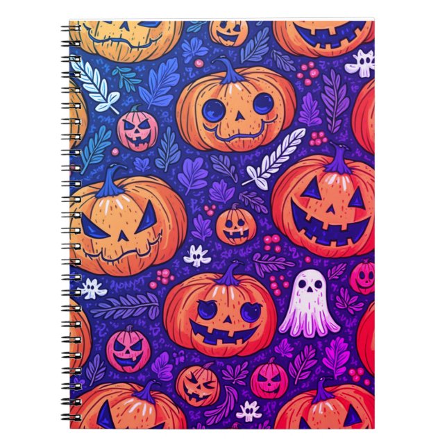 Halloween that 10-year-old children notebook (Front)
