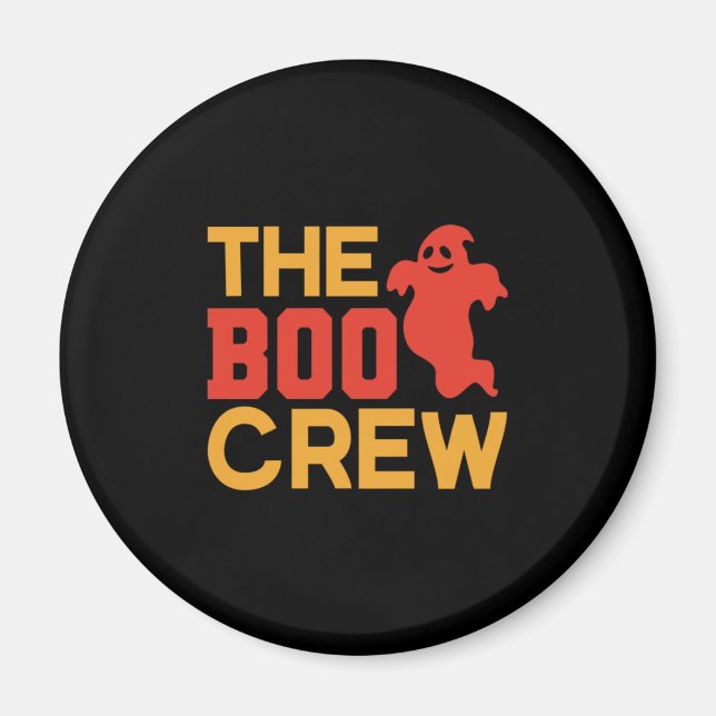 Halloween The Boo Crew Magnet (Front)