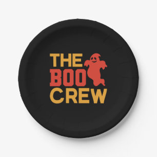 Halloween The Boo Crew Paper Plate